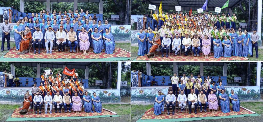 Investiture Ceremony Held at SSRVM Senior Secondary School Naya Nangal Student Council Takes Oath of Leadership